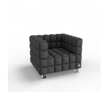 Мягкое кресло KULIK SYSTEM NEXUS Ткань 1 Серый (hub_CjYn63339)