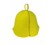 Банна шапка Luxyart штучний фетр Жовтий (LС-412)