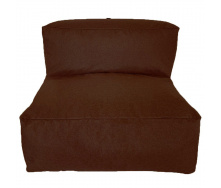 Безкаркасний модульний диван Блек Прямий Tia-Sport (sm-0945-6) коричневий