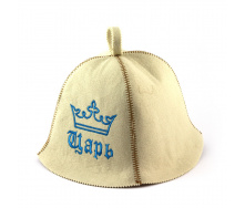 Банная шапка Luxyart Царь Белый (LA-377)