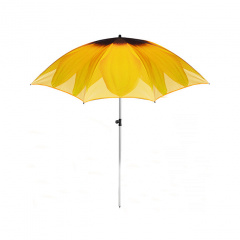Пляжный зонт от солнца большой с наклоном Stenson "Подсолнух" 2 м Желтый Ужгород