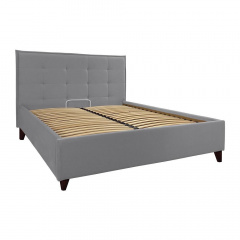 Ліжко Richman Monica VIP Wood На ніжках 120 x 190 см Lili Темно-сірий Чернівці