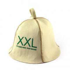 Банная шапка Luxyart XXL размер имеет значение Белый (LA-286) Чернигов