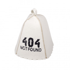 Банная шапка Luxyart Ошибка 404 Белый (LA-272) Чернигов