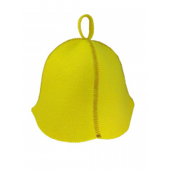Банна шапка Luxyart штучний фетр Жовтий (LС-412) Чернігів