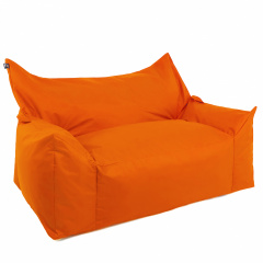 Бескаркасный диван Tia-Sport Летучая мышь 152x100x105 см оранжевый (sm-0696-13) Кропивницкий