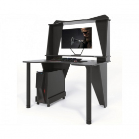 Геймерский игровой стол ZEUS™ IVAR-3 (1400 мм) черный