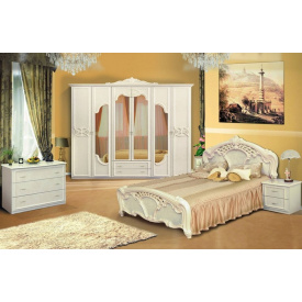 Модульна спальня серійна Миро-Марк Олімпія бароко Радіка Беж (30675)