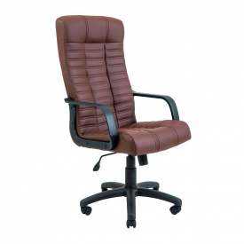 Офисное кресло руководителя Richman Atlant VIP M3 MultiBlock Натуральная Кожа Lux Италия Коричневый