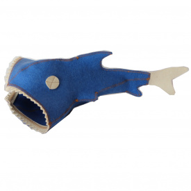 Банна шапка Luxyart Риба Синій (LA-177)