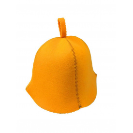 Банная шапка Luxyart искусственный фетр Оранжевый (LС-410)