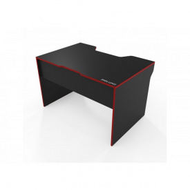 Геймерський ігровий стіл Comfy Home Lyu Kan чорний+червоний