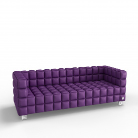 Тримісний диван KULIK SYSTEM NEXUS Антара 3 Фіолетовий (hub_AHXw16422)