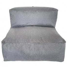 Бескаркасный модульный диван Блэк Прямой Tia-Sport (sm-0945-1) серый