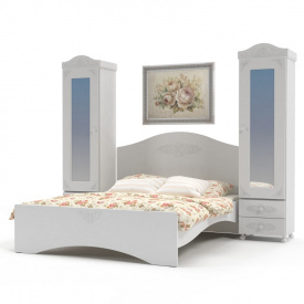 Мебель в спальню Мебель UA Ассоль прованс для девочки Белль Белый Дуб (44282)