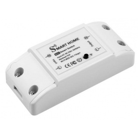 Розумний бездротовий вмикач RIAS Smart Home 220V 10A/2200W White (3_00706)