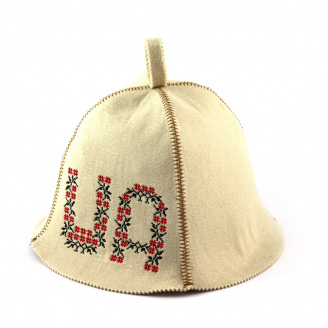Банная шапка Luxyart UA Белый (LA-358)