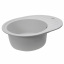 Мийка гранітна для кухні Platinum 6250 SOUL матова Біла в крапку Чернігів