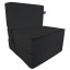 Бескаркасное кресло раскладушка Tia-Sport Поролон 180х70 см (sm-0920-16) черный Надворная