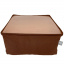 Безкаркасний модульний Пуф-столик Блек Tia-Sport (sm-0948-6) коричневий Вінниця