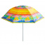 Пляжный зонт с наклоном Umbrella Anti-UV от УФ излучения Ø200 см Пальмы с радугой 127-12527279 Чернівці