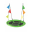Садова гойдалка - гніздо Outtec XXL з прапорцями зелений Херсон