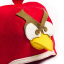 Банная шапка Luxyart Птичка Красный (LA-480) Хмельницкий