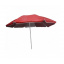 Зонт пляжный Stenson 2,2м антиветер с серебряным напылением красный MMS-MH-2061 (SKL0454) Нове