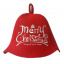 Банная шапка Luxyart Merry Christmas Красный (LA-423) Надворная