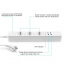 Розумна WiFi розетка з дистанційним керуванням Zeoota PS022 Білий (100318) Одеса