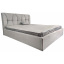 Ліжко двоспальне BNB Galant Comfort 160 x 200 см Allure Сірий Херсон