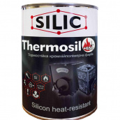 Термостойкая кремнийорганическая эмаль Силик Украина Thermosil 650 1 кг Графит (TS650gr)