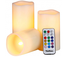 Светодиодные свечи 2Life Luma Candles с пультом White (n-225)