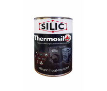 Фарба термостійка Силік для печей та камінів Thermosil-800 Чорний 0.7кг (TS8001ch)