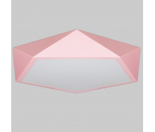 Светодиодная люстра с пультом Lightled Звёздочка 52-78 pink