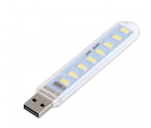 Светодиодная лампа для чтения MD на 8 светодиодов USB LED 8SMD 1-4 Вт