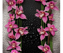 Фотообои Ника Малиновые орхидеи (12 лист.) 196*210