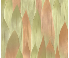 Шарм 157-30 Сентоні салатово-жовтогарячі (0,53х10м.) Шпалери на паперовій основі вологостійкі