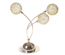 Настольная лампа в современном стиле декоративная Brille 20W BR-01314 Золотистый