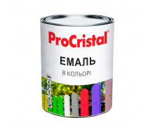Эмаль цветная акриловая Ирком ProCristal IР-116 Коричневый RAL 8011 0.8 л