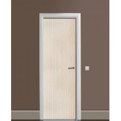 Наклейка на дверь Zatarga «Песчаная слойка» 650х2000 мм виниловая 3Д наклейка декор самоклеящаяся Дубно