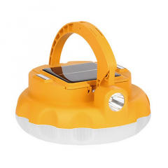 Светодиодная LED лампа-фонарь с солнечной панелью и аккумуляторами BTB 19200 mAh NG200 "Ромашка" Желтый Днепрорудное
