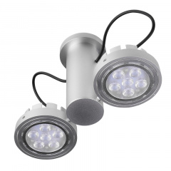 Светильник потолочный LED накладной Brille 2W LED-215 Серебристый Житомир