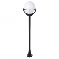 Вуличний ліхтар Brille GL-08 Чорний корпус, білий плафон Чернівці