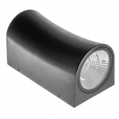LED подсветка Brille Пластик 10W AL-232 Черный 34-194 Рівне