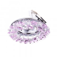 Декоративный точечный светильник Brille HDL-G196 Розовый L13-050 Кропивницький