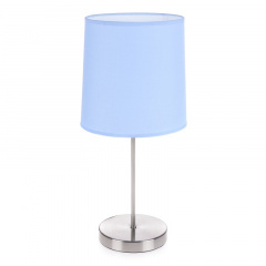 Настольная лампа минимализм с абажуром Brille 60W TL-183 Никель Херсон