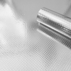 Самоклеющаяся пленка Sticker WallSW-00000799 Ромбы серебро 0,40х10м Дубно