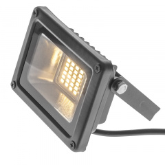 Прожектор Brille LED IP65 20W HL-21 Черный 32-503 Луцк