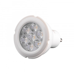 Лампа светодиодная Brille Пластик 6W Белый L155-001 Костопіль
